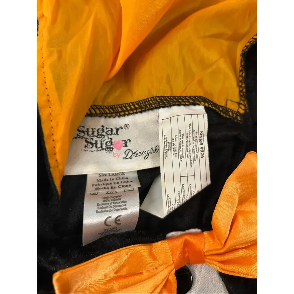 Sugar Sugar dream Girl large 5/6?‎ Halloween Costume Girls Penguin Black Orange